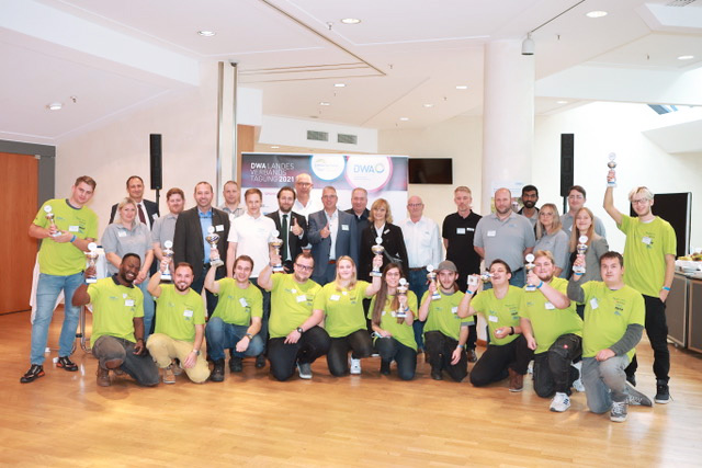 Siegerteams - Zweiter Landes-Berufswettbewerb